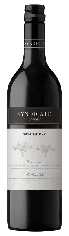 Syndicate Coonawarra McLaren Vale Shiraz 2020