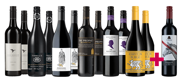 Exclusive Reds Dozen + Free Thunderstep Shiraz!