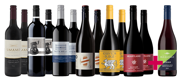 High - Premium REDS Doz + Free Bleasdale Syrah