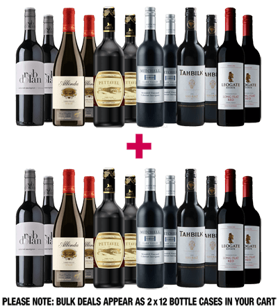 Aged Australian Reds 24-bottle BULK DEAL