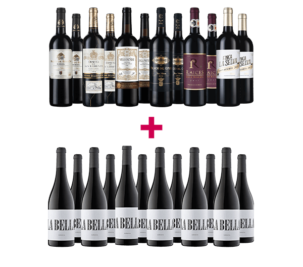 Mature Reds of Spain + La Bella 24-bottle BULK DEAL